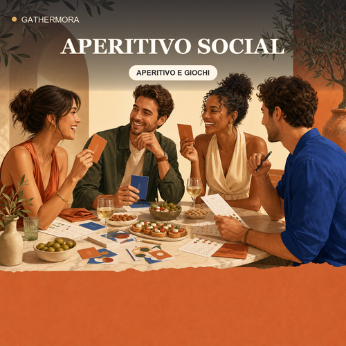 Copertina Aperitivo Social - Carte, Sfide e Degustazione