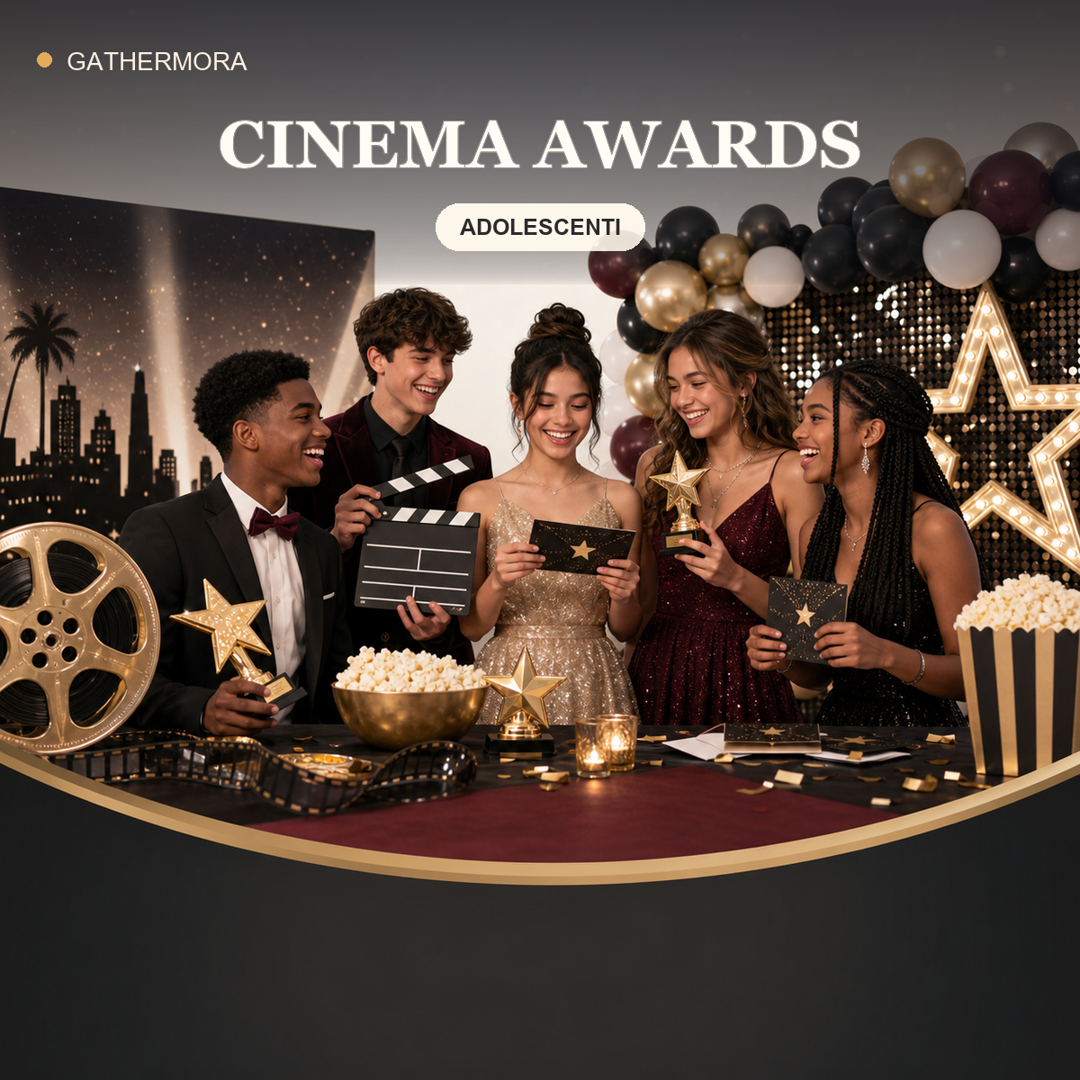 Copertina Cinema Awards - Party kit adolescenti