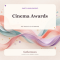 Copertina Cinema Awards - Party kit adolescenti