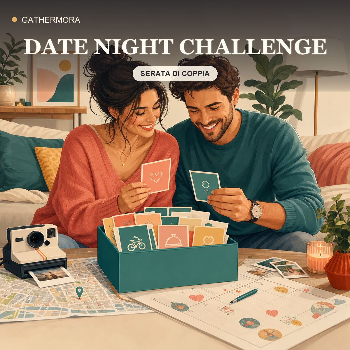 Copertina Date Night Challenge - Kit stampabile
