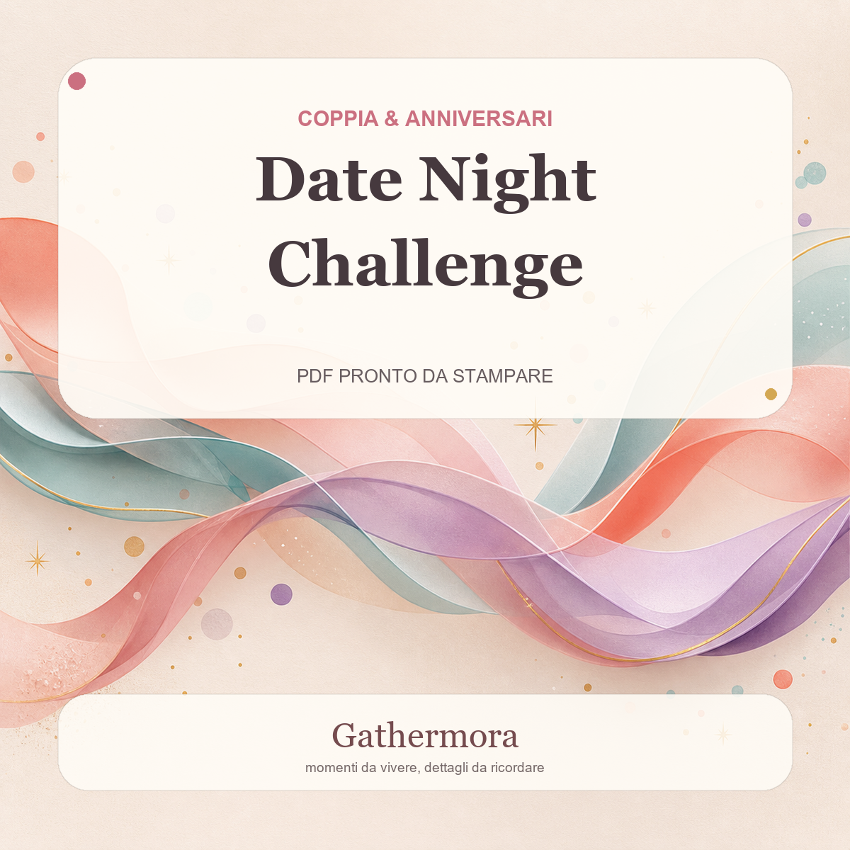 Copertina Date Night Challenge - Kit stampabile