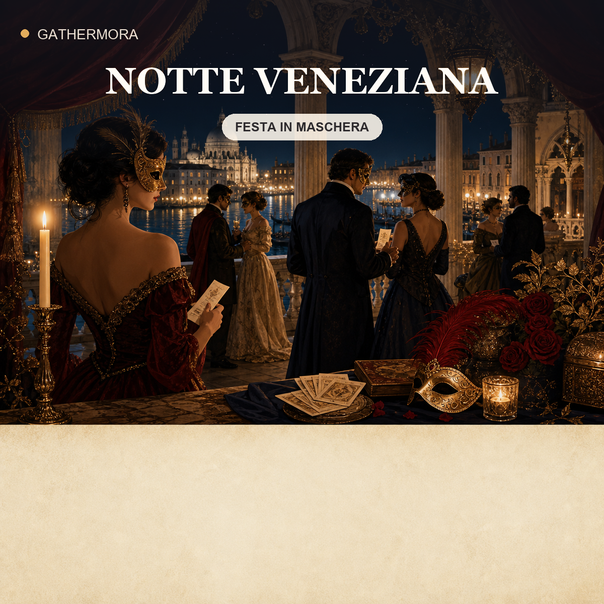 Copertina Notte Veneziana - Festa in Maschera