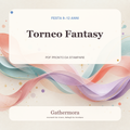 Copertina Torneo Fantasy - Kit stampabile 9â€“12 anni
